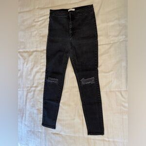 Forever 21 Ripped Skinny Jeans